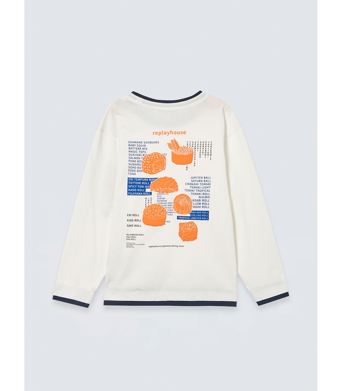 バックグラフィック ロングスリーブTシャツ 詳細画像 ホワイト 2